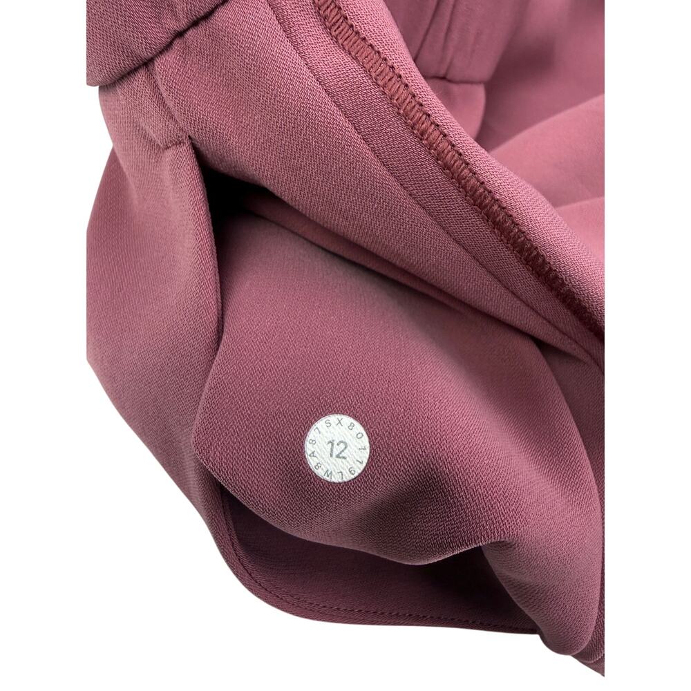 LULULEMON On The Fly Woven Skirt Size 12 Misty Merlot - Picture 8 of 8
